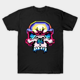 skull pop art T-Shirt